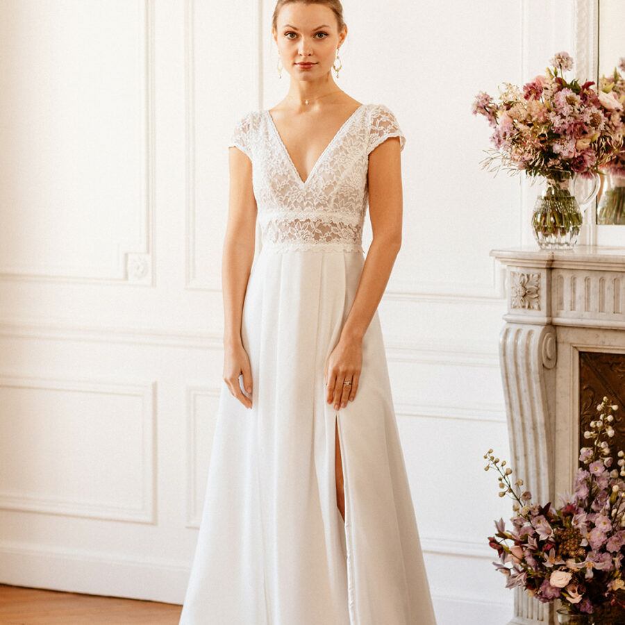 Robe de mariée Agnes robe de mariée bohème